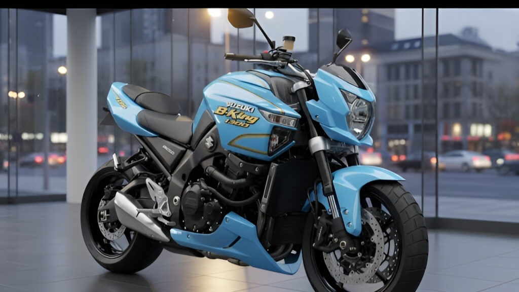 Suzuki B-King 1300 2026: la potencia extrema que regresa con más carácter